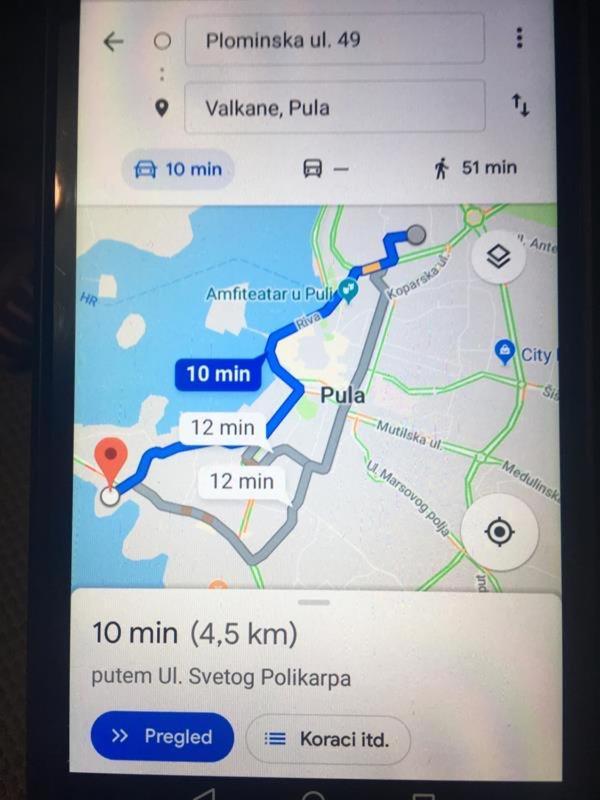 Studio Dama Blizina Amfiteatra I Bus Kolodvora ,Besplatan Privatni Parking,Self-Check- In Pula Ngoại thất bức ảnh